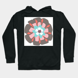 Funky Mod Flower Hoodie